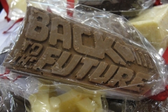 Back to the Future Chocolate Logo
