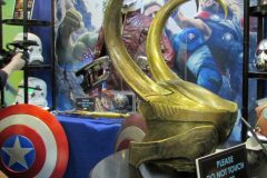 Captain America's Shield & Loki's Helmet