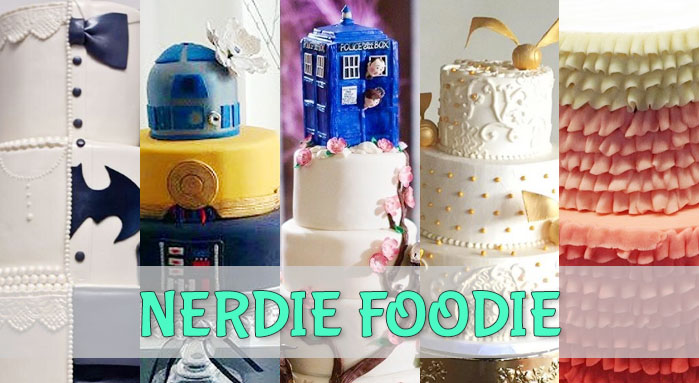 nerdie foodie nerdtastical wedding cakes