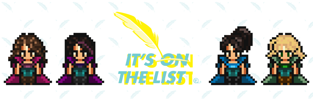 it's on the list podcast banner
